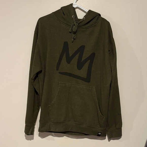 Mammoth Mountain Olive Green Hoodie - Picture 1 of 3